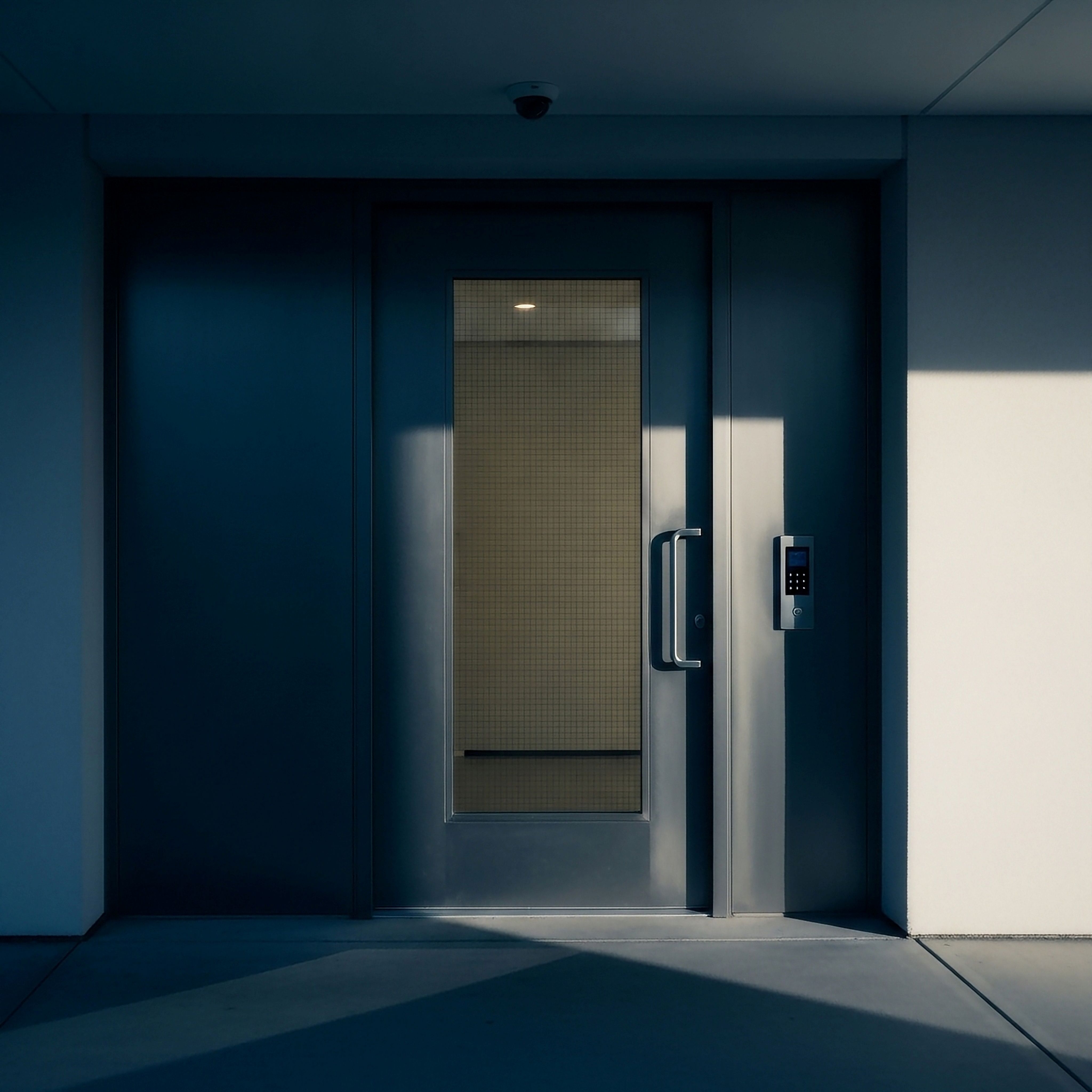 Sicherheitstür aus Stahl